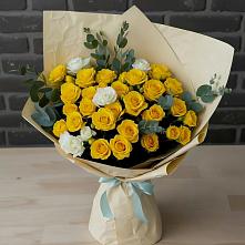 Букет цветов из:  Розы в Мирном Ставропольский край