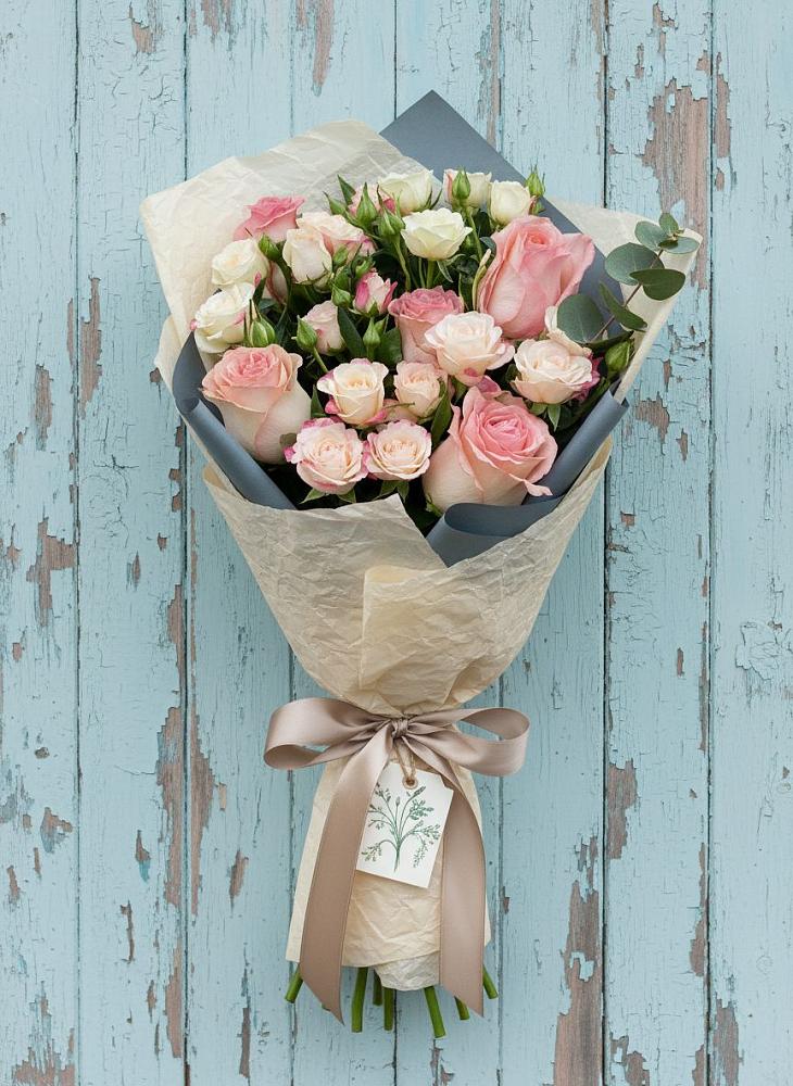 Букет цветов из: Розы в Мирном Ставропольский край