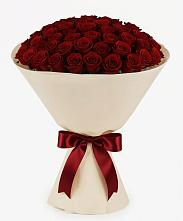 Букет 101 Бордовая роза Блэк Бакарра в Мирном Ставропольский край