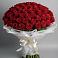 Букет 101 Красная роза Блэк Мэджик в Мирном Ставропольский край