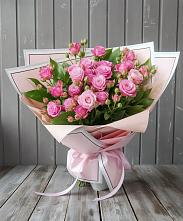 Букет Розовый кустик #REPLACE_PRED# Мирном Ставропольский край