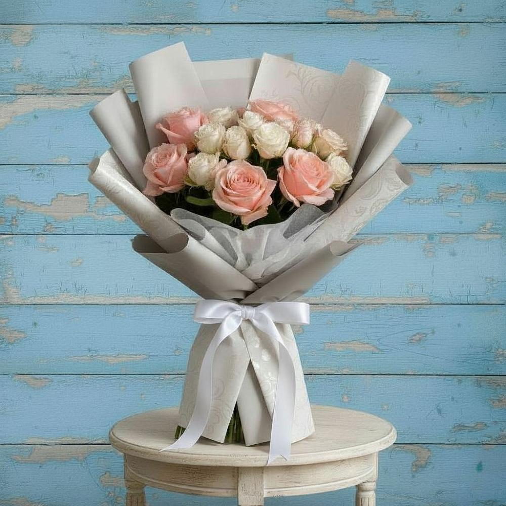 Букет цветов из: Розы в Мирном Ставропольский край