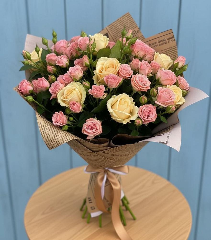 Букет цветов из: Розы в Мирном Ставропольский край