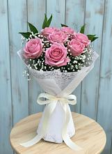 Букет цветов из:  Розы #REPLACE_PRED# Мирном Ставропольский край