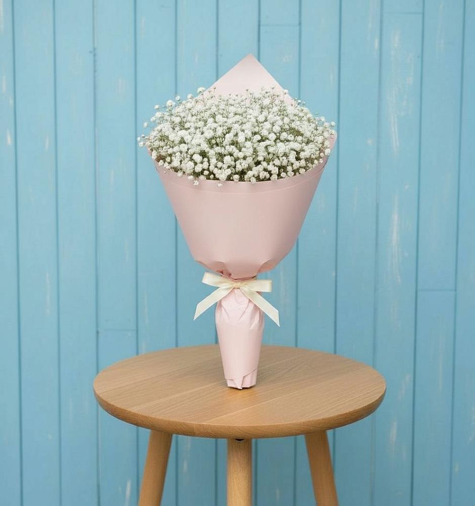 Букет цветов из: Гипсофила в Мирном Ставропольский край