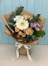 Букет цветов из:  Герберы и Хризантемы #REPLACE_PRED# Мирном Ставропольский край