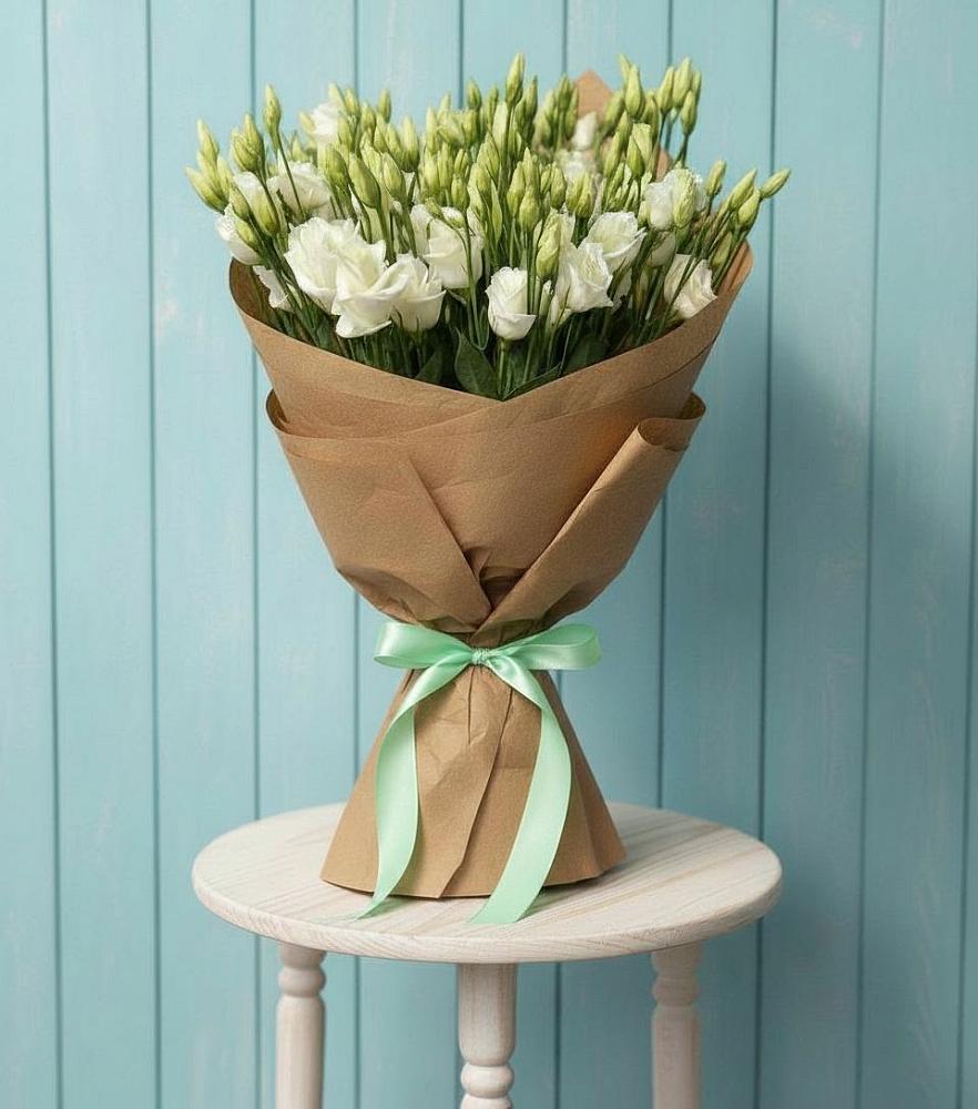 Букет цветов из: Лизиантусы в Мирном Ставропольский край