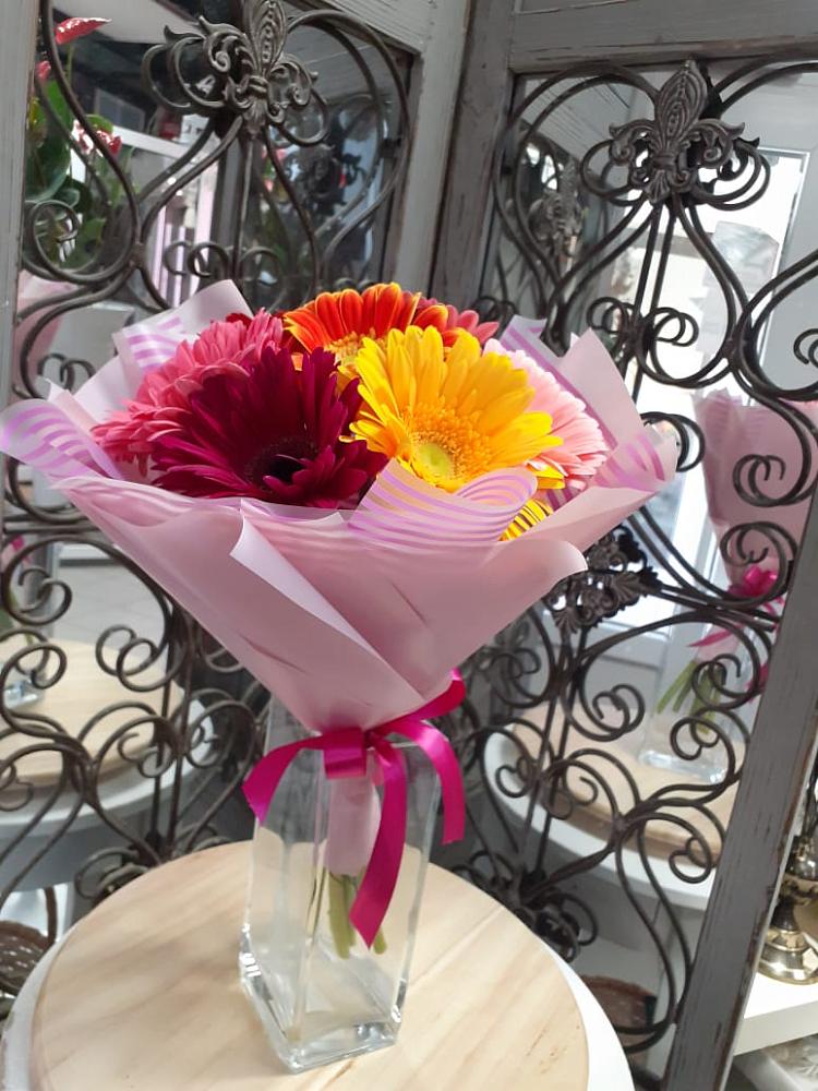 Букет цветов из: Герберы в Мирном Ставропольский край