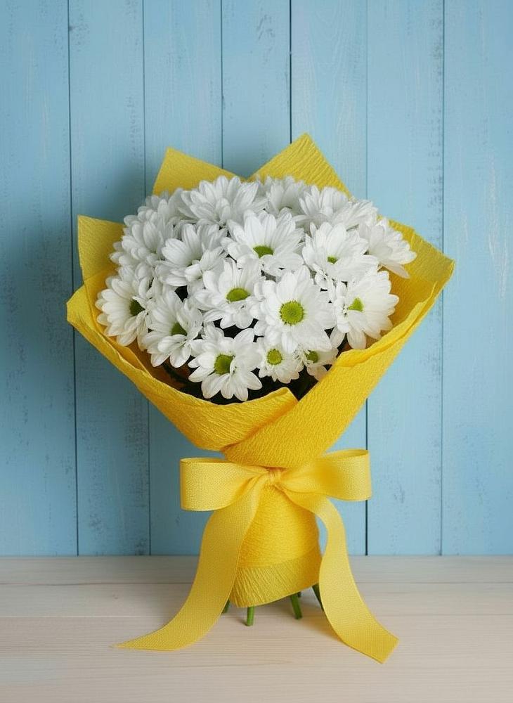 Букет цветов из: Хризантемы в Мирном Ставропольский край