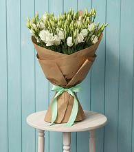 Букет цветов из:  Лизиантусы в Мирном Ставропольский край