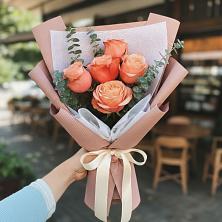 Букет цветов из:  Розы в Мирном Ставропольский край