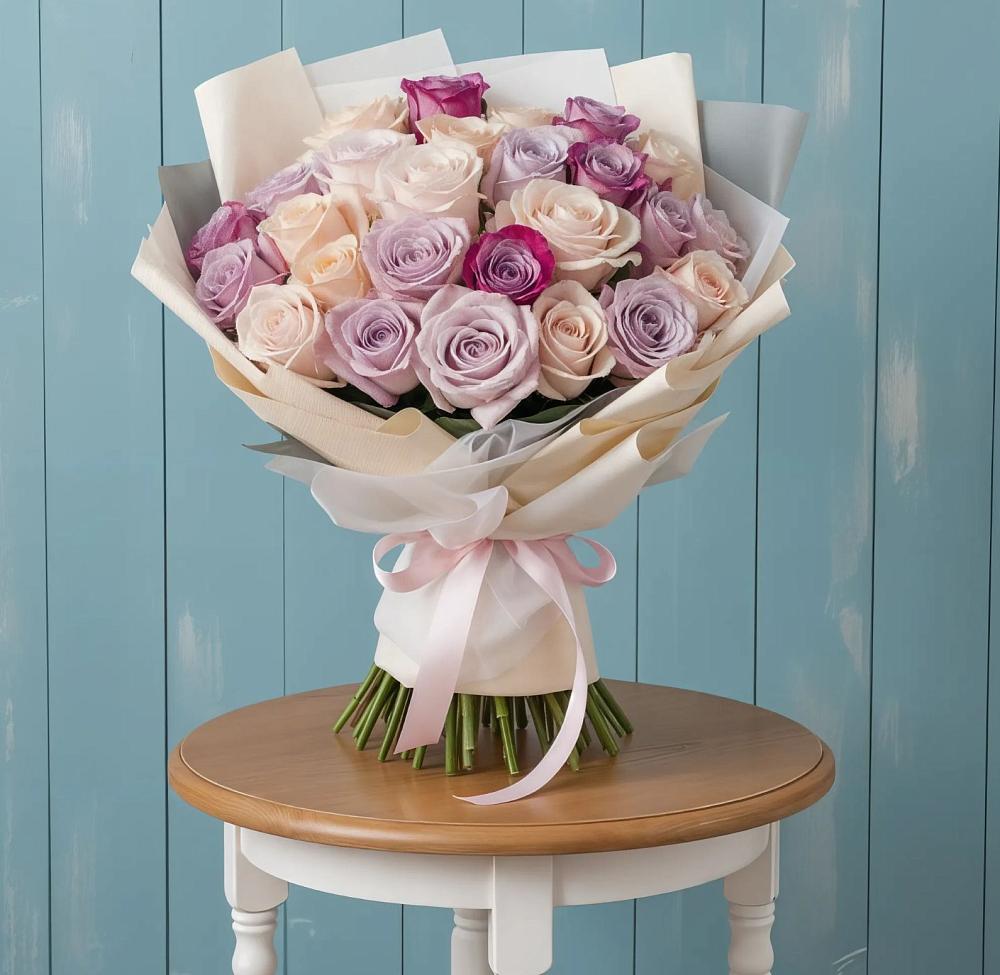 Букет цветов из: Розы в Мирном Ставропольский край