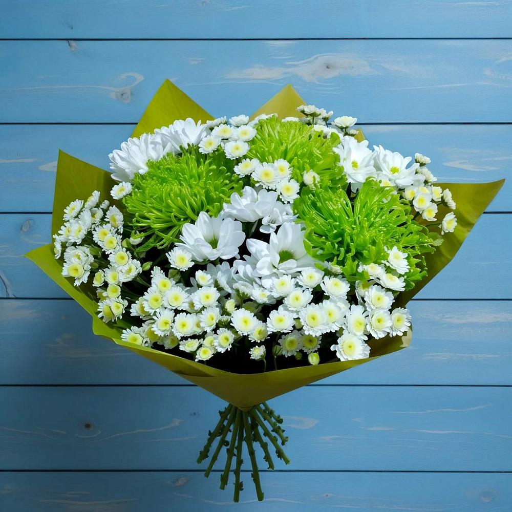 Букет цветов из: Хризантемы в Мирном Ставропольский край