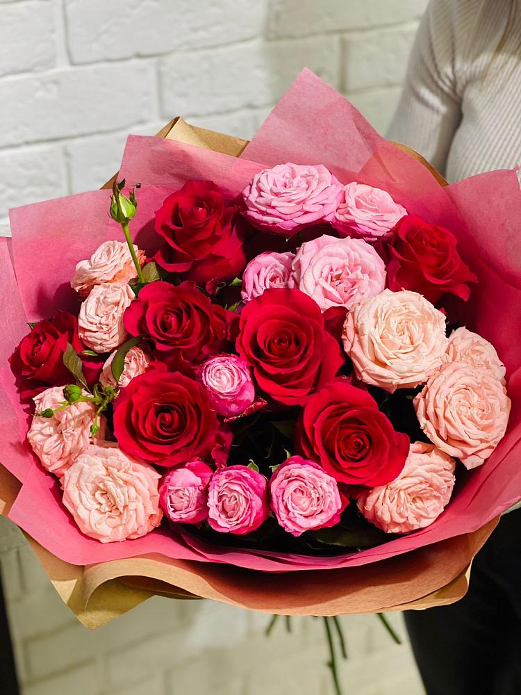 Букет цветов из: Розы в Мирном Ставропольский край