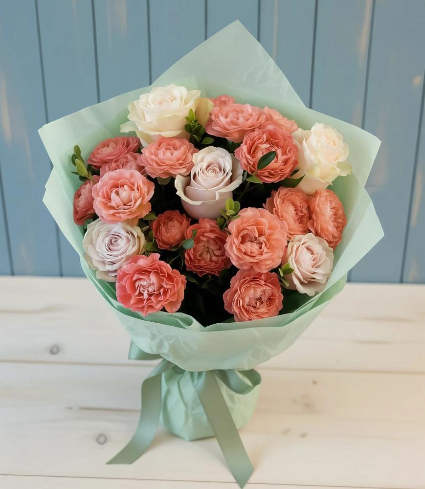 Букет цветов из: Розы в Мирном Ставропольский край