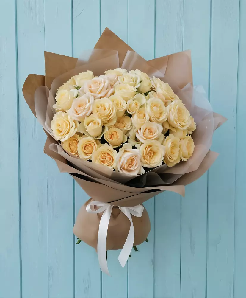 Букет Кремовое облако в Мирном Ставропольский край