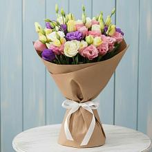 Букет цветов из:  Лизиантусы в Мирном Ставропольский край