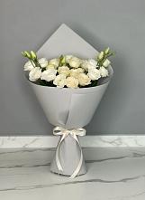 Букет цветов из:  Розы и Лизиантусы в Мирном Ставропольский край